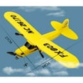 thumbnail image 3 of Yinanstore RC 2.4G RC Plane Remote Control Glider Indoor RC Glider for Kids - Yellow, 3 of 8