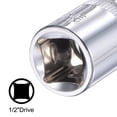 thumbnail image 4 of Uxcell 1/2" Square Drive x M8 Spline Bit Socket, S2 Steel Bits, CR-V Sockets 140mm Length (for Hand Use Only), 4 of 6
