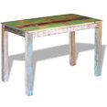 thumbnail image 2 of vidaXL Dining Table Solid Reclaimed Wood 115x60x76 cm, 2 of 5