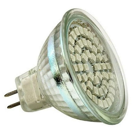 

Dabmar Lighting MR16 LED 2.5 watt 48 Surface Mounted Diodes Blue 12 V Replacment Lamp - Blue