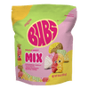 BUBS Swedish Candy Sour and Sweet Gummy Candy Mix, Strawberry Vanilla, Tutti Frutti, Lemon Raspberry, Banana Toffee, Vegan, 10 oz. Gluten Free, Vegan