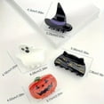 thumbnail image 2 of Yoyauz Halloween Hair Clip, Suitable For Thick And Thin Hair, Pumpkin Ghost Bat Design Hairstyle Accessories, Halloween Party Gift, 2 of 6