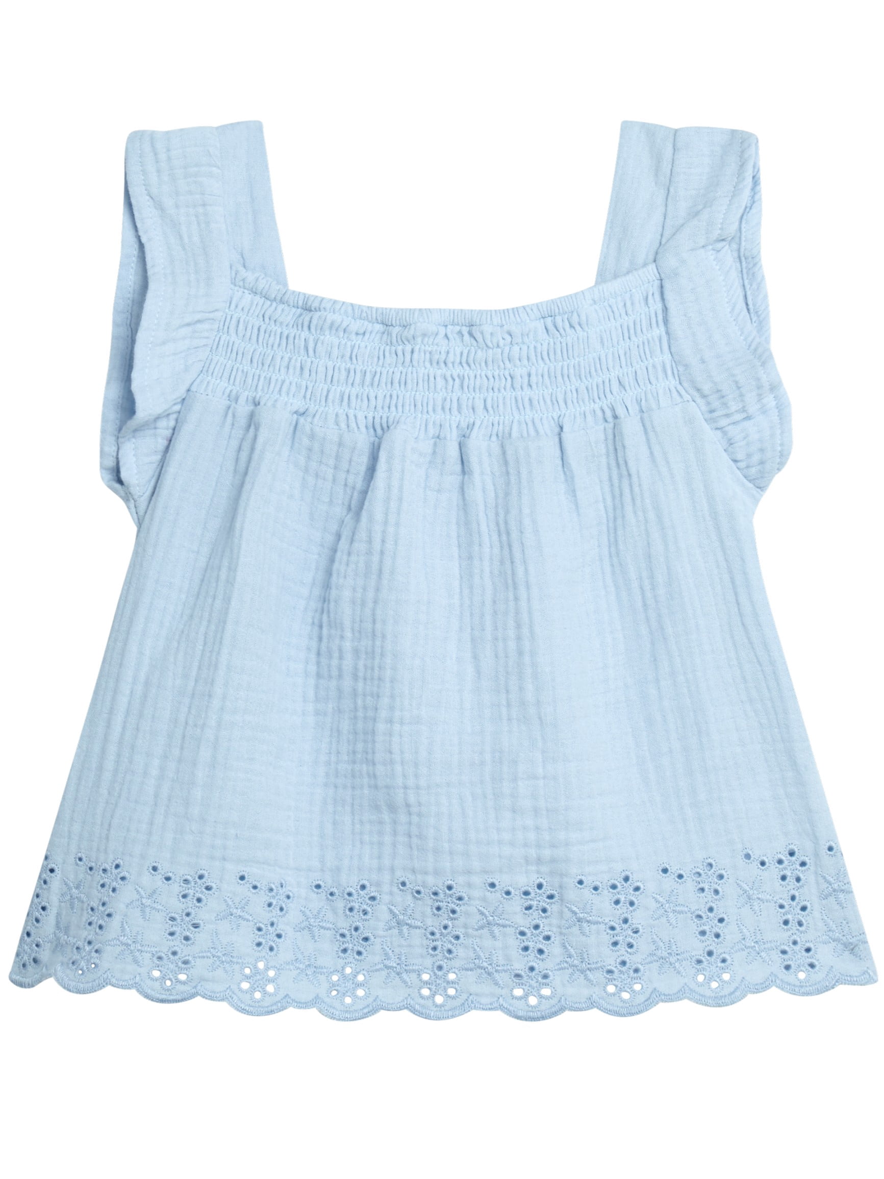 Jessica Simpson Baby Girls' Layette Bloomer set with Sunhat Sizes 0-24M