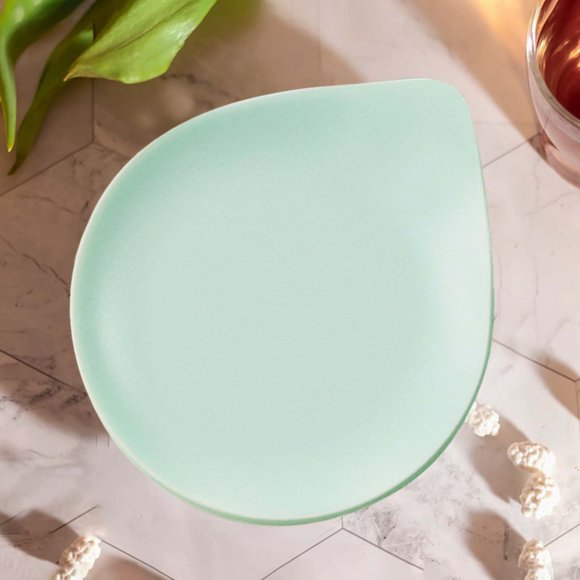 5PC/Water Tray Thickened Plate Birthday Cake Tableware Disposable Table Mat Oval round Table Dining Set for 4 Small Hard Place Mats round Christmas Place Mats Indoor Dining Place Mates