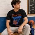 thumbnail image 4 of New York Basketball Graphic T-Shirt, Unisex Classic Fit Tee, 4 of 9