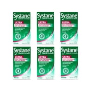 6 Pack - Systane Lubricant Eye Drops Ultra High Performing Dry Eye Relief, 3ml (0.1 fl oz)
