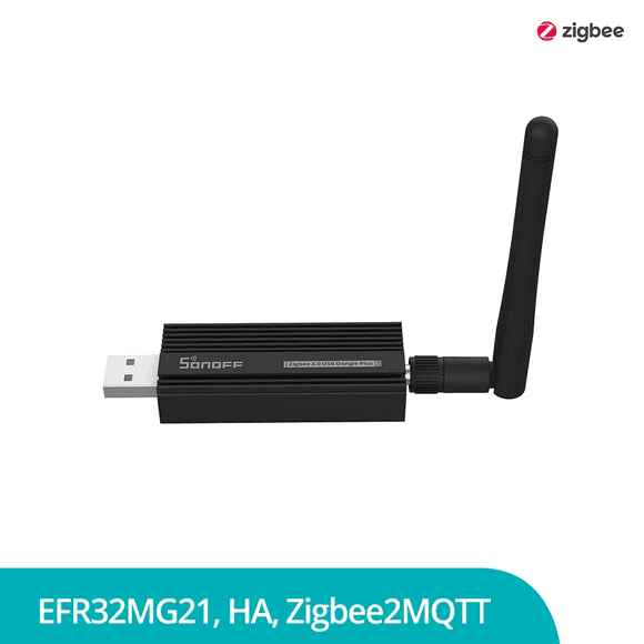 SONOFF Smart Zigbee 3.0 USB Câble EFR32MG21 Route de la Passerelle pour Étendre la Portée du Signal Réseau, Hub de Maison Intelligente Universel avec Antenne pour l'Assistant Domestique openHAB