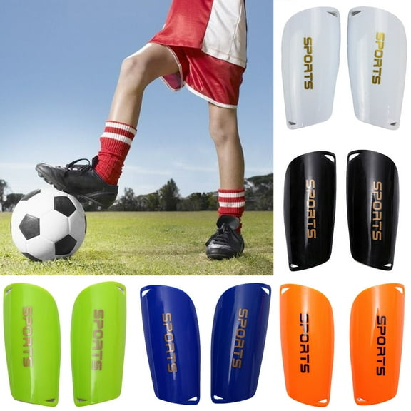 Cheers.US 1 Pair Adult Youth Kids Soccer Shin Guards,Comprehensive Protection for Your Leg, with Cushioned Ankle Protection Soccer Football Training Shin Guard Pad Protector Brace Support Plate