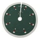 thumbnail image 2 of Tapete de Navidad grande redondo perfecl de 48 pulgadas con patrones de sombrero de Navidad Verde, 2 of 8
