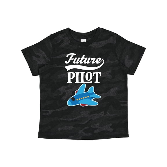 Inktastic Future Pilot Childs Airplane Flying Boys or Girls Toddler T-Shirt