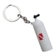 thumbnail image 4 of Llavero novedoso con forma de tanque de buceo, llavero de buceo, llavero para coche, regalo de buzo. Blanco, 4 of 9
