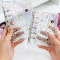 thumbnail image 2 of fastboy Sticker Transparent Notebook, Small Item Organization, And Sturdy Durable, Easy For Office, Journaling, Workers a6-Star Shell, 2 of 6