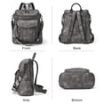 thumbnail image 3 of Mochila Shrie Fashion de piel para mujer, color negro, 3 of 6