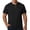Black, variant on Men's Lightweight Airy Mesh Hoodies Short Sleeve Casual Athletic Shirts Muscle Fit Pullover Hooded Tees for Workout Gym Daily Wear Black XXL