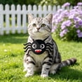 thumbnail image 5 of Halloween Pet Collar Costume Accessory, Skull Ghost Pumpkin Spider Bat Design Neck Bib Bandana for Small Medium Dogs Cats, Cute Holiday Dress Up Decor for Trick Or Treat Party Pet Photo Prop, 5 of 6