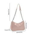 thumbnail image 3 of HongHeng Clutch Tote Handbags with Straps and Zipper Closure Crossbody Bags Shoulder Purse Handbag for Women, 3 of 6