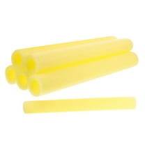 PTOOTP Protective Trampoline Pole Sleeves Soft Yellow PE Foam Covers Easy to Install Safety Padding