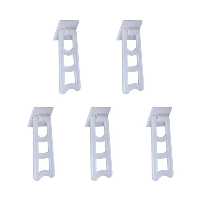 Flmtop 5Pcs Photo Frame Stand Adjustable Angle Adhesive Backing Photo Display Stand Bracket Back Leg Foot Office Accessory