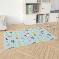 thumbnail image 4 of Numbers Colorized Light Blue Kids Play Mat, 4 of 5