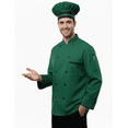 thumbnail image 2 of Multicolor with Black Trim, 3/4 Sleeve Chef Coat (Men's XS-6XL), 2 of 7