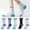multicolor#3-10 Pair, variant on Crew Socks for Women, Hiking Athletic Running Walking Cushioned Compression Cotton Socks 8 Pairs