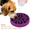thumbnail image 2 of Tazón de Comida Lenta para Perro Antideslizante No Tóxico con Fuente de Agua para Diversión Interact, 2 of 7