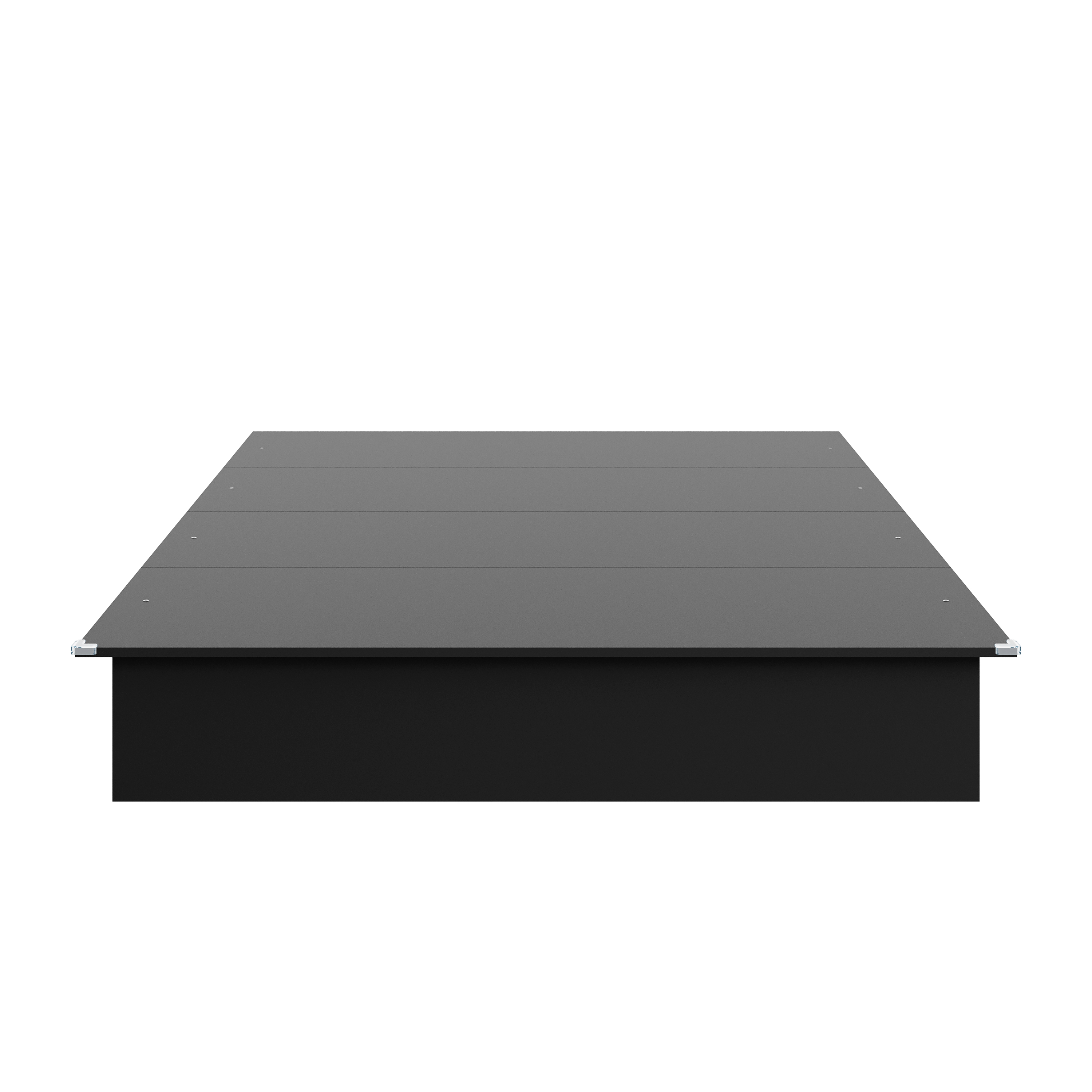 Nexera Valere Queen Size Platform Bed Frame, Black