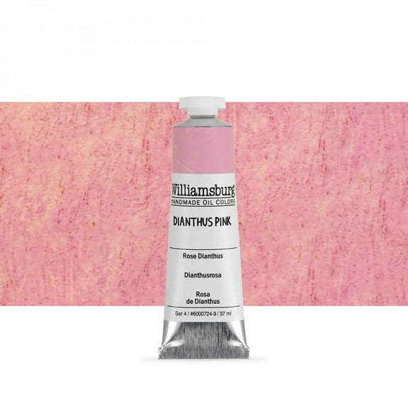 Williamsburg Handmade Oil Paint 37ml Dianthus Pink