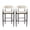 Beige + Fabric, variant on Multi-Cat Activity Center 71in Tall, 2 Private Condos & 3 Perches with Hanging Hammock, Stable Natural Sisal Scratching Post for Kittens & Seniors