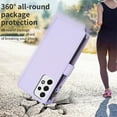 thumbnail image 6 of for Samsung Galaxy A53 5G Zipper Wallet Case for Women & Men with Credit Card Holder Wrist Hand Strap Kickstand, PU Leather Flip Magnetic Clasp Purse Cover for Samsung Galaxy A53 5G,Purple, 6 of 6