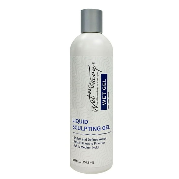Wet N Wavy Wet Gel Liquid Sculpting Gel, 12 Oz.