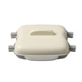 thumbnail image 3 of WAITLOVER Pote de mazorca de maíz para microondas, vaporizador de grado alimenticio sin BPA, tapa portátil para vaporizador de maíz con asa y caja, 3 of 5