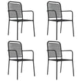 thumbnail image 4 of Conjunto de Comedor para Patio Casafoyer 5 Piezas con Cuerda de Algodón Negra, 4 of 5