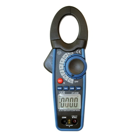 DT-3348 240KW 1000 Amp Clamp-on AC/DC Current Voltage Wattage Frequency Resistance Meter True RMS NEW!!