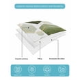 thumbnail image 5 of Sage Green Marble Summer Quilt Set Twin Size,Soft Microfiber Quilted Bedding Set with 2 Pillow Shams,Gold White Geometric Hexagon Modern Lightweight All Season Bedspread Coverlet for Bedroom 68"x86", 5 of 6
