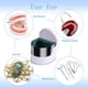 thumbnail image 3 of Limpiador ultrasónico profesional de joyas, mini ultrasonido para anteojos, relojes, anillos, maquinillas de afeitar, dentaduras postizas, herramientas, piezas (blanco), 3 of 5