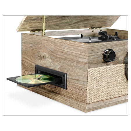 Victrola - Bluetooth Stereo Audio System - Farmhouse Oatmeal