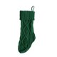 thumbnail image 3 of Matsuzay Calcetín de Navidad Calcetín de punto Bolsas de dulces de Santa Titular de regalo grande Decoración colgante de árbol de Navidad Kits de decoración para fiestas Verde Matsuzay HA000739-02, 3 of 6