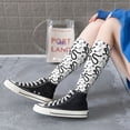 thumbnail image 6 of Picia Women Crew Soft Moisture-wicking Socks Hand Drawn Snake Pattern Design Cotton Socks, One Size fit All, 6 of 9