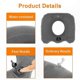 thumbnail image 3 of Adjustable Inflatable Seat Cushion for Hemorrhoid Support Leakproof Massage Pillow for Chair Lightweight Comfort Pad, 3 of 5