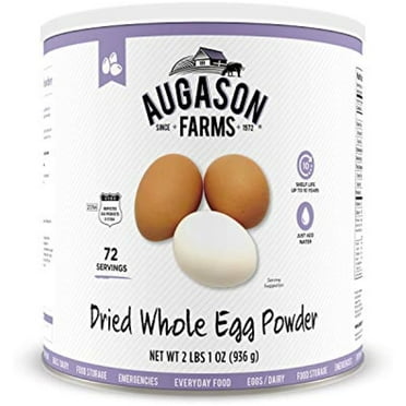 Augason Farms Scrambled Egg Mix Large Can - Walmart.com