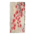 thumbnail image 3 of Ryvnso Retro Cherry Flowers on Branch Oversized Beach Towel Microfiber Bath Blankets Swimming Fitness 37" x 74", 3 of 5
