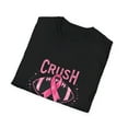 thumbnail image 4 of Crush Cancer Football Awareness Support  T-Shirt, 4 of 4