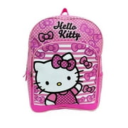 Backpack - Hello Kitty - Pink Bow 16" School Bag New 832909