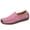 Pink, variant on Purcolt Womens Faux Suede Loafers Dressy Casual Round Toe Slip On Boat Shoes Comfort Thick Soft Sole Flats Shoes for Walking Work Office