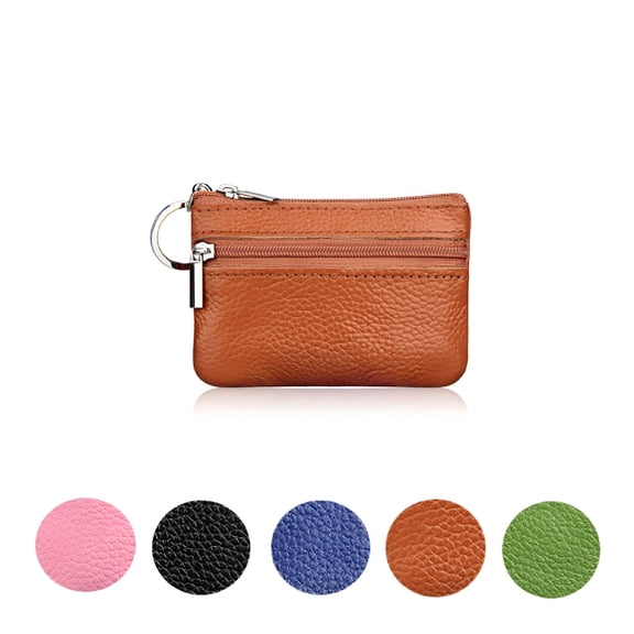 GASTROPOD Women's Mini Small Clutch Multifunctional Coin Purse Zipper Pocket Key Coin Holder with Key Ring