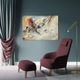 thumbnail image 4 of Vasilij Kandinskij Composition Study for Bild Mit Zwei Roten Flecken Wall Decoration Painting Picture Print Canvas Poster Wall Paint Art Posters Decor Modern Home Artworks Gift 16x24inch(40x60cm), 4 of 6