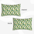thumbnail image 2 of Balery Banana Tree Leaves Bedding Queen Pillow Cases - Envelope Closure - Soft Brushed Microfiber Fabric - Shrinkage and Fade Resistant Pillow Cases-16"x24", 2 of 6