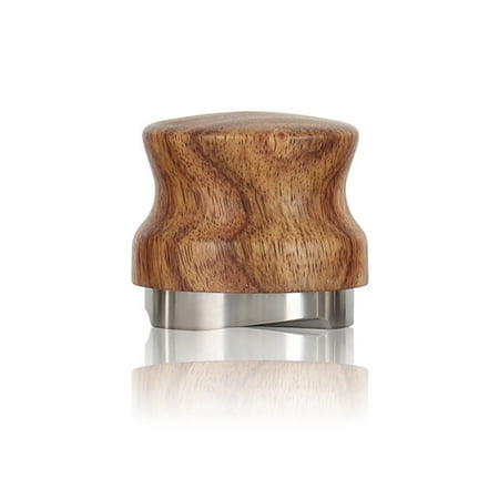 

wrea Coffee Tamper Stainless Wood Handle Adjustable Press Leveling Distributor Reusable Kitchen Powder Hammer Portafilter