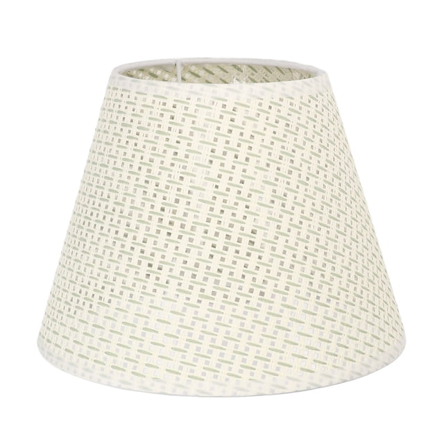 Pantalla de lámpara de mesa, lámpara de mesa tejida de PE, cubierta de lámpara tejida, eficiencia maximizada